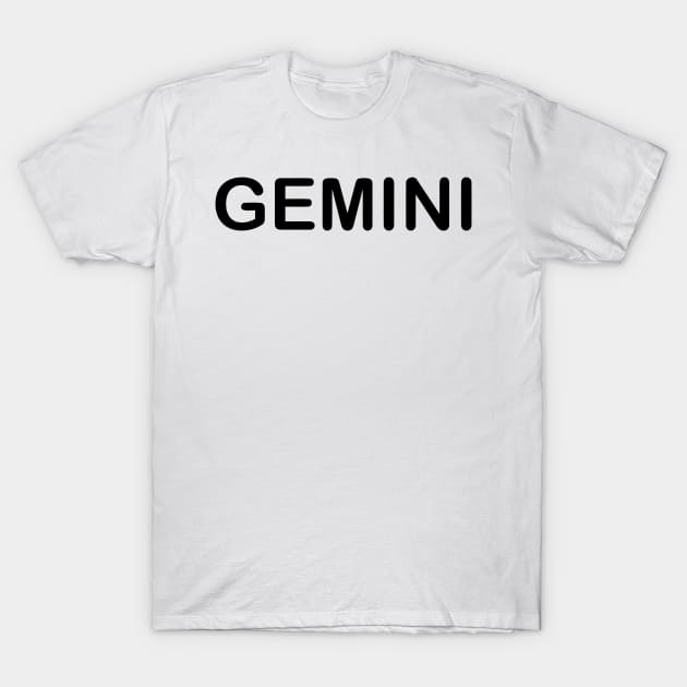 GEMINI T-Shirt by mabelas